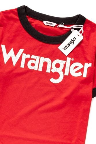 WRANGLER RINGER TEE FORMULA RED W7385G2WO S na Arena.pl