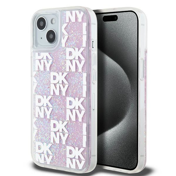 Etui DKNY do iPhone 15, iPhone 14, iPhone 13, Różowy zdjęcie 1