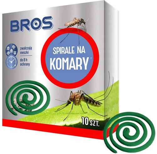 BROS - spirale na komary 10szt na Arena.pl