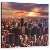 OBRAZ NA PŁÓTNIE Drapacze chmur miasto