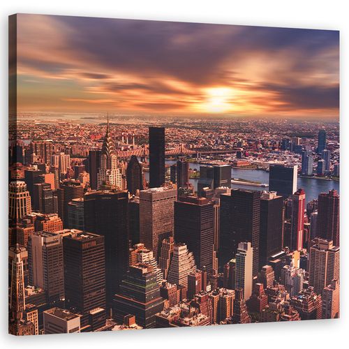 OBRAZ NA PŁÓTNIE Drapacze chmur miasto na Arena.pl