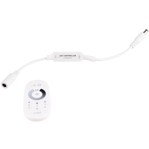 Sterownik do taśm LED Mono 319098 z pilotem IP20 biały na Arena.pl