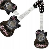 GITARA ROCKOWA DZIECI ŚWIECI GRA Metalowe STRUNY INSTRUMENT 6 strunowa