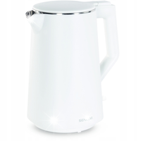 CZAJNIK ELEKTRYCZNY BEZPRZEWODOWY 1,7L SENCOR 2200W BIAŁY STRIX360 FILTR