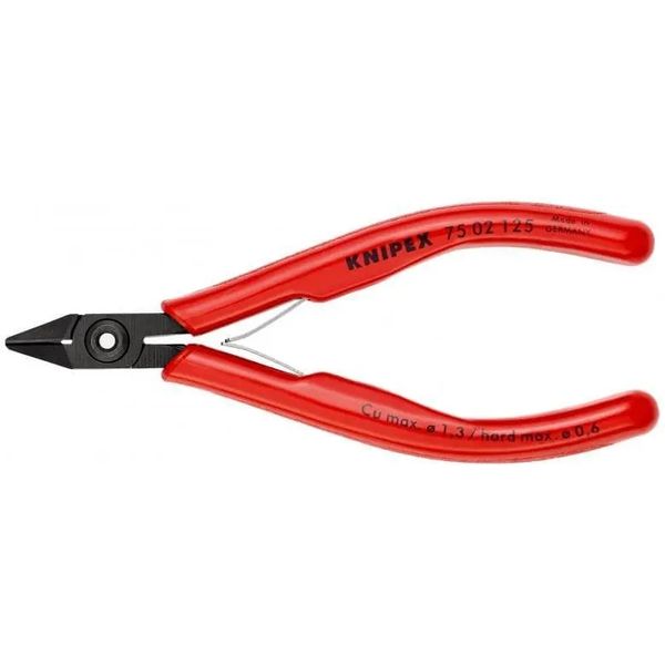 KNIPEX SZCZYPCE TNĄCE BOCZNE 125MM 75 02 125 zdjęcie 3
