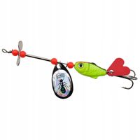 Błystka blacha Blaszka Obrotówka Spinner 12 g / 10 cm ze śmigłem