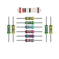 10x rezystor 220 Ohm tolerancja 1% moc 1/4W 220R
