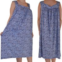 Plażówka podomka sukienka bawełniana plus 52 54 56