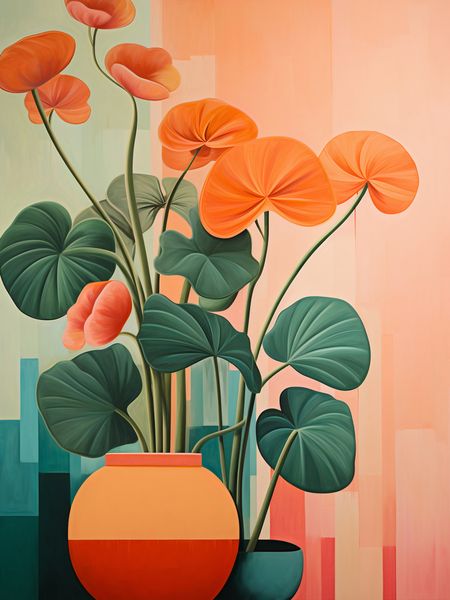 Plakat 75x100cm Kwiatowa Harmonia zdjęcie 1