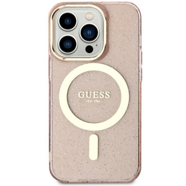 Etui Guess do iPhone 11, iPhone XR, Różowy, MagSafe zdjęcie 1