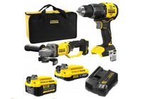zestaw 18v v20 sfmcd716 + sfmcg400 1*2.0ah 1*4.0ah torba