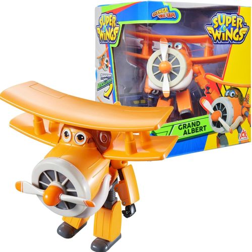 Figurka Albert Super Wings samolot robot Cobi na Arena.pl