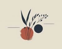 Plakat 76x60,5cm Botaniczna Barwa