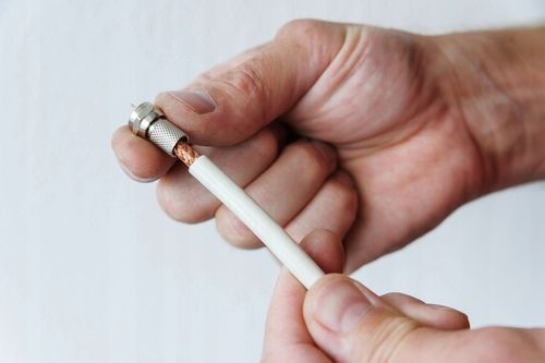 KABEL KONCENTRYCZNY ŻEL PRZEWÓD ANTENOWY CU ZIEMNY MIEDŹ CZARNY VAYOX 30M na Arena.pl