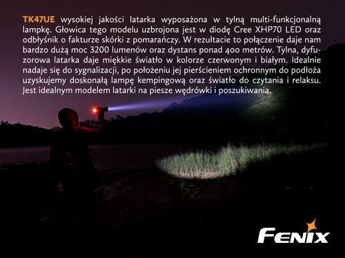 Latarka diodowa Fenix TK47 UE na Arena.pl