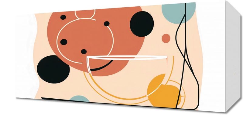 Obraz 40x20cm Harmonia Ciepła zdjęcie 1