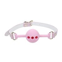 paris collection - silicone ball gag - pink