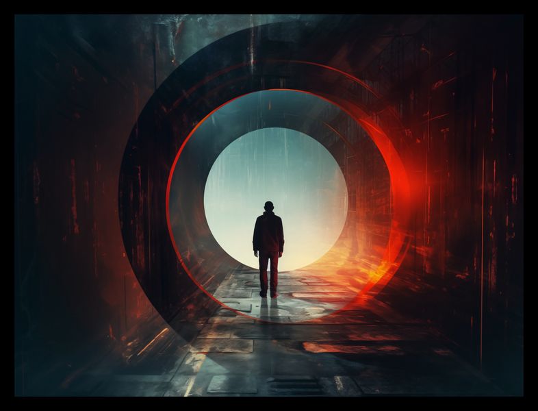 Plakat 40x30cm Portal do Świata zdjęcie 2
