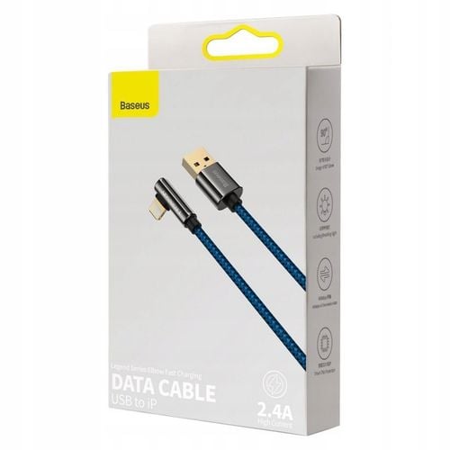 BASEUS Kątowy Kabel USB Lightning Apple Iphone 2m na Arena.pl