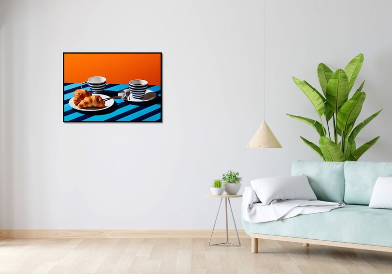 Plakat 84,1x59,4cm Croissanty zdjęcie 4
