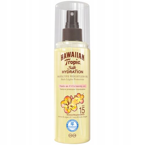 Hawaiian Tropic 15 SPF Olejek do opalania na Słońce w Sprayu 150ml na Arena.pl