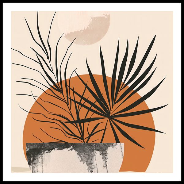 Plakat 60x60cm Palmowy Zachód zdjęcie 3