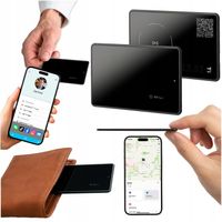 Lokalizator GPS MiCard Pro karta do portfela WIZYTÓWKA QR APPLE IOS