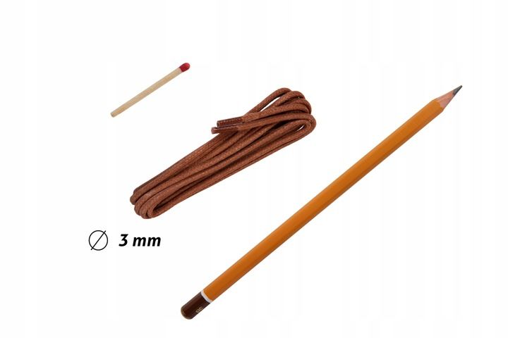 75 CM WOSK. CIENKIE POMARANCZ - SZNUROWADLA zdjęcie 2