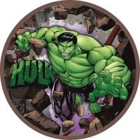 Opłatek na tort AVENGERS Batman Iron Man Hulk Thor CPT. Ameryka Spiderman