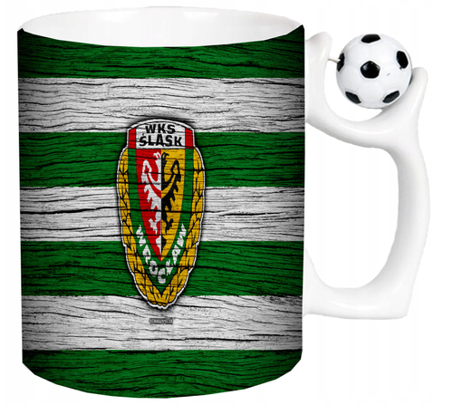 Kubek z piłką dla Fana WKS Śląsk Wrocław na Arena.pl