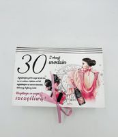 kasetka duża dzielona kolor elegant pani na 30-te urodziny3307-epi30