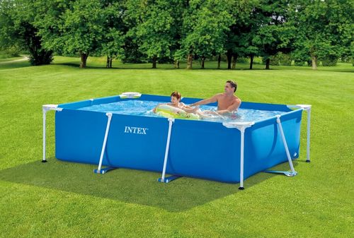 Basen stelażowy 260x160x65 cm Rectangular z konstrukcją 28271NP Intex na Arena.pl