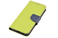 Etui portfel Fancy Case do Samsung Galaxy A33 5G limonka