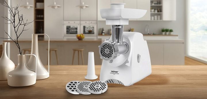 ZELMER MOCNA MASZYNKA DO MIELENIA MIĘSA ZMM5801P 2200W ZOSIA Made in Poland zdjęcie 14