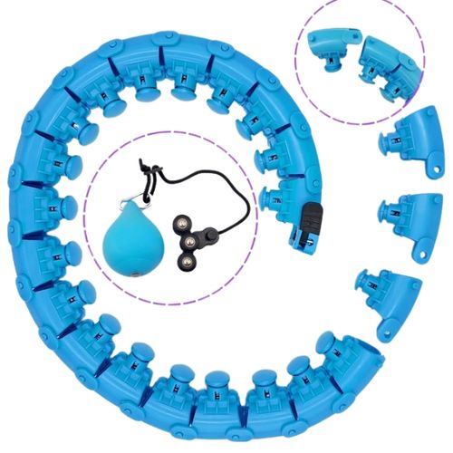 HULA HOP Z OBCIĄŻENIEM I FUNKCJA MASAŻU ODCHUDZAJĄCE Z WYPUSTKAMI SMART FIT na Arena.pl