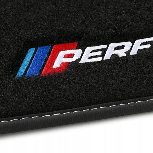 Dywaniki welurowe LOGO M BMW 3 E90 2004-2011 na Arena.pl