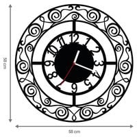 ZEGAR ŚCIENNY RETRO 58cm XXL 28.11