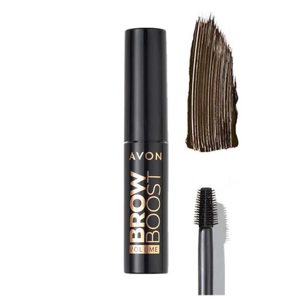 Avon Brow Boost Volume Żel do brwi - Dark Brown zdjęcie 1