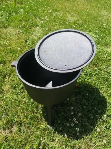 KOCIOŁEK ŻELIWNY MYŚLIWSKI GAR BLUMMENFELD 4L zdjęcie 8