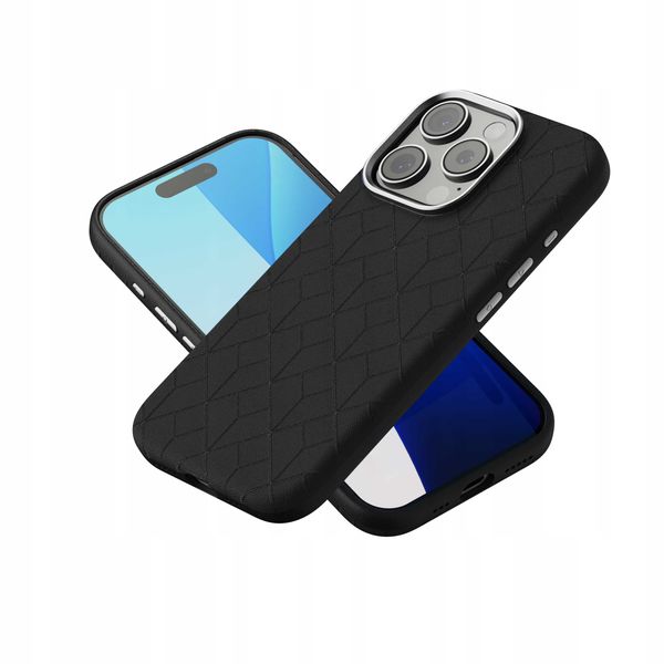 Spacecase Classy Mag Iphone 16 Pro Black zdjęcie 12