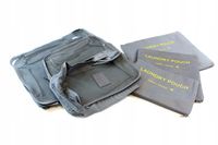 ETUI ORGANIZER PODRÓŻNY SASZETKA DO WALIZKI ZESTAW 6 SZTUK