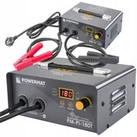 PROSTOWNIK AKUMULATOROWY INWERTOROWY Z ROZRUCHEM 180A 12/24 V ŁADOWARKA 30A