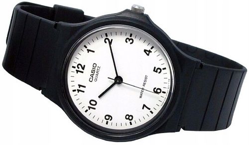 KLASYCZNY ZEGAREK CASIO MQ-24-7BLLEG CYFRY ARABSKIE LEKKI NA PASKU 34mm na Arena.pl