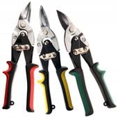 KOMPLET ZESTAW 3 SZTUK NOŻYC DO CIĘCIA BLACHY PRAWE/LEWE/PROSTE