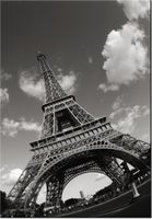 100 70CM OBRAZ PŁÓTNO PARYŻ WIEŻA EIFFLA PŁÓTNO RAMA