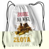 Plecak Sportowy Szkolny Żołnierza Worek Torba Z Nadrukiem Ze Zdjęciem