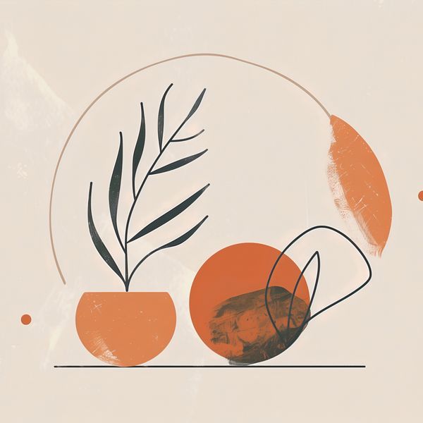 Plakat 80x80cm Tonacja Pasteli zdjęcie 1