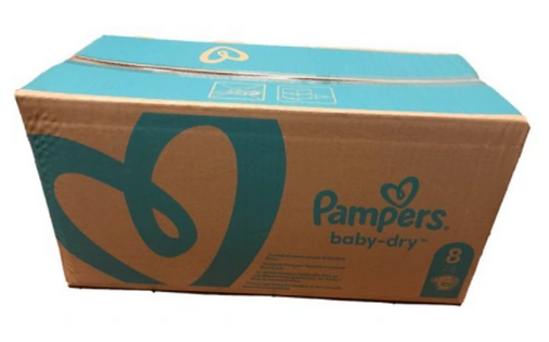 Pampers Baby Dry +17 kg rozmiar 8 pieluchy 100 szt.