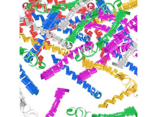 Konfetti pneumatyczne, kolorowe długie świderki, 11 cm na Arena.pl