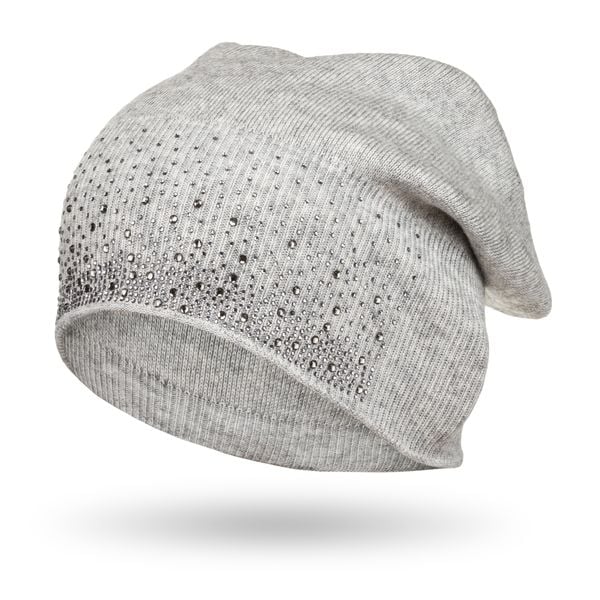 czapka ptn hat-01-7477 grey zdjęcie 3